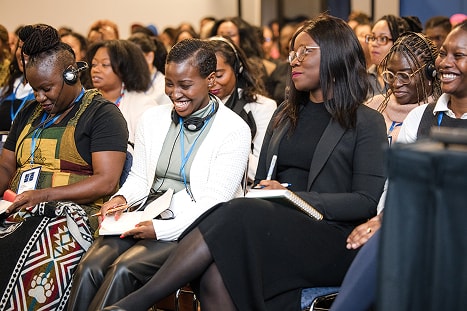 Audience during a panel discussion at the 2025 NBCS
